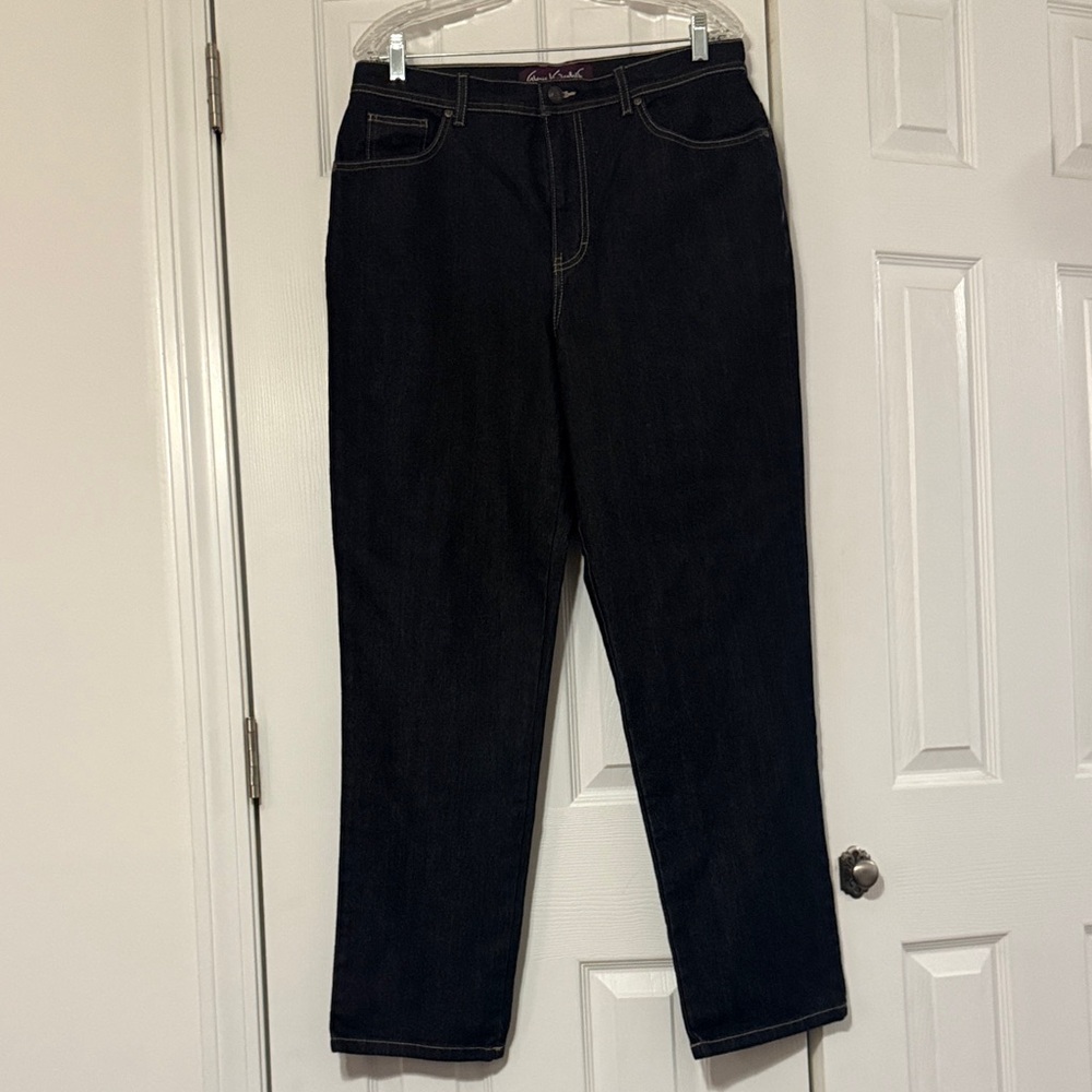 Gloria Vanderbilt Amanda Dark Blue Jeans
